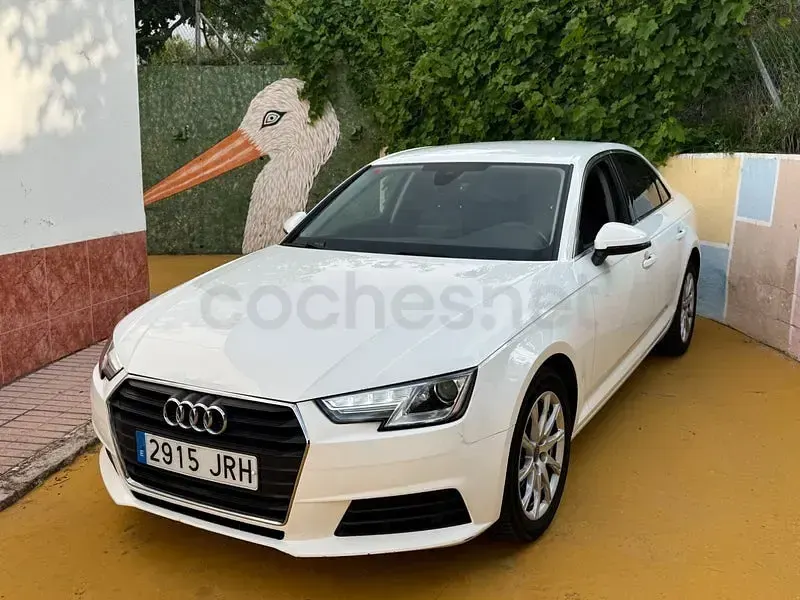 Usado Audi A4 Advanced 150 CV (110 kW) 2017 Blanco Berlina