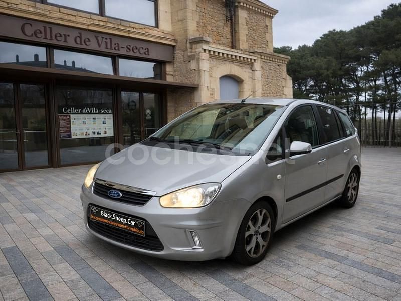 Gris / plata Usado 2007 Ford C-MAX Ghia Monovolumen | 3500 € (Buen precio) - Imagen 1/4