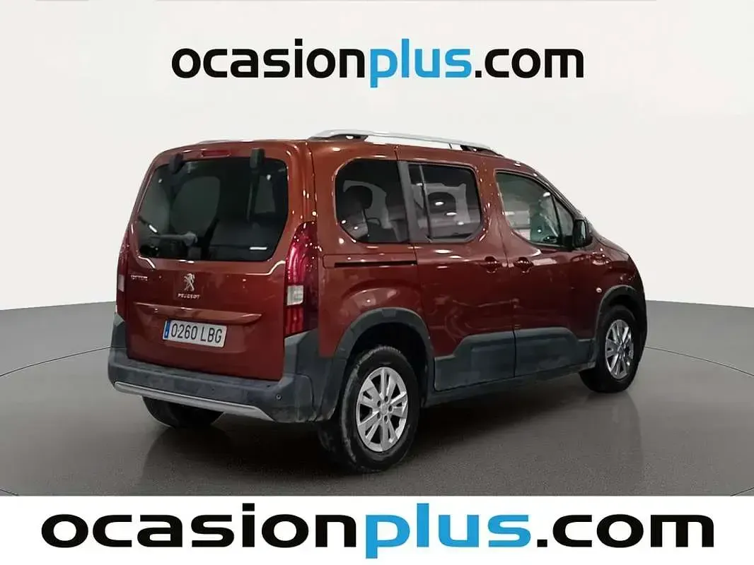 Usado Peugeot Rifter Allure 131 CV (96 kW) 2019 Marrón Monovolumen
