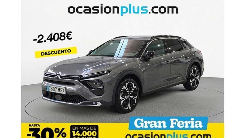 Gris Usado 2024 Citroën C5 X PureTech Berlina | 23.900 € (Buen precio) - Imagen 1/4