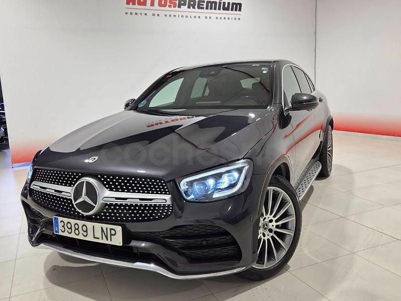 Usado Mercedes GLC220 194 CV (142 kW) 2021 Negro Coupe