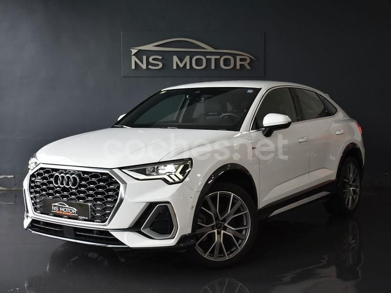 Blanco Usado 2020 Audi Q3 Sportback S-Line SUV | 33.900 € (Un poco caro) - Imagen 1/4