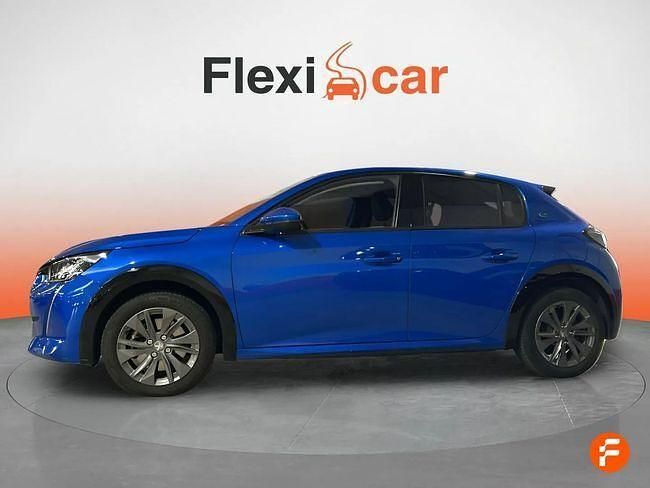 Usado Peugeot e-208 Allure 100 kW (136 CV) 2021 Azul Utilitario