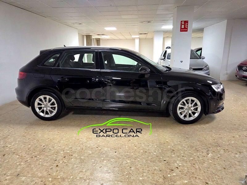 Usado Audi A3 110 CV (80 kW) 2016 Negro Berlina