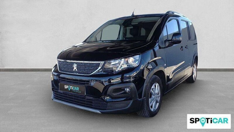 Negro Usado 2021 Peugeot Rifter Allure Monovolumen | 20.490 € (Un poco caro) - Imagen 1/4