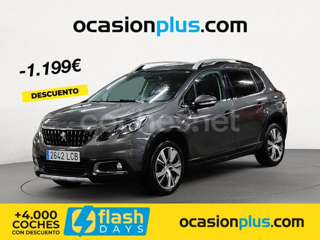 Gris / plata Usado 2019 Peugeot 2008 Allure SUV | 11.999 € (Precio justo) - Imagen 1/4