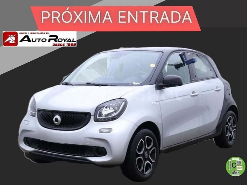 Gris / plata Usado 2015 Smart ForFour Prime Utilitario | 8900 € (Buen precio) - Imagen 1/2