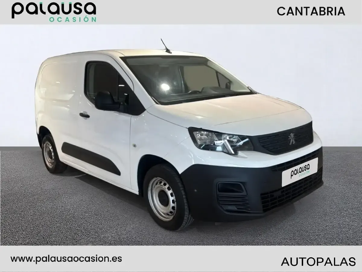 Usado Peugeot Partner 98 CV (72 kW) 2020 Blanco Monovolumen