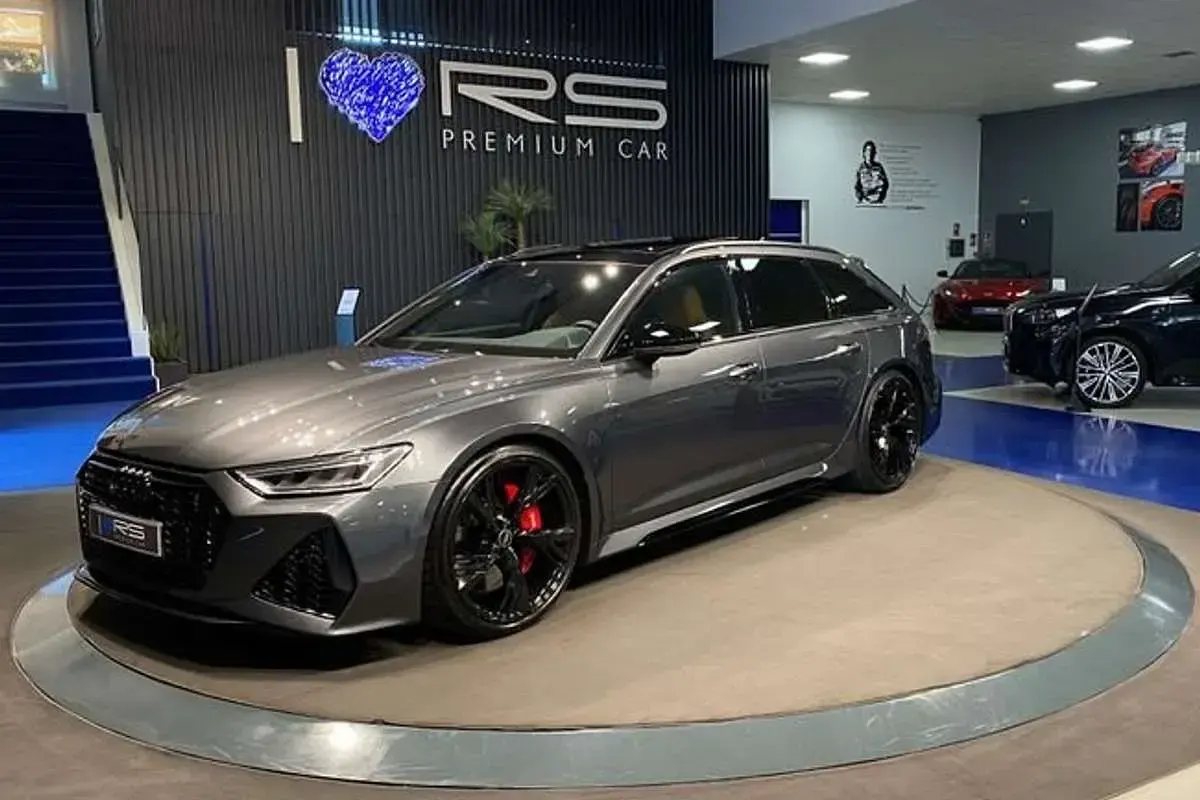Usado Audi RS6 Sport 601 CV (442 kW) 2021 Gris Familiar