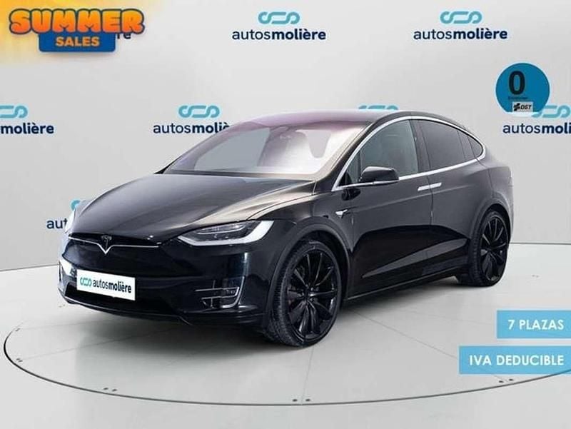 Negro Usado 2018 Tesla Model X SUV | 42.890 € (Buen precio) - Imagen 1/4