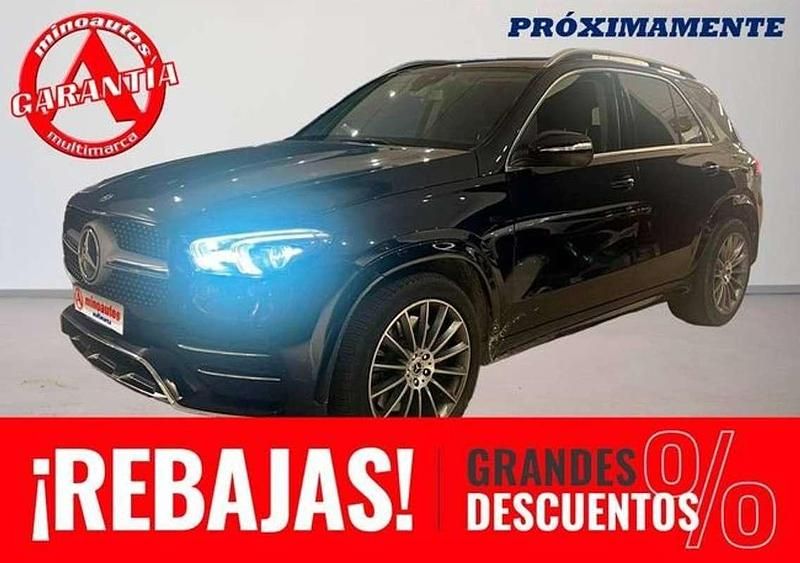 Usado Mercedes GLE350 AMG line 333 CV (244 kW) 2020 Azul SUV