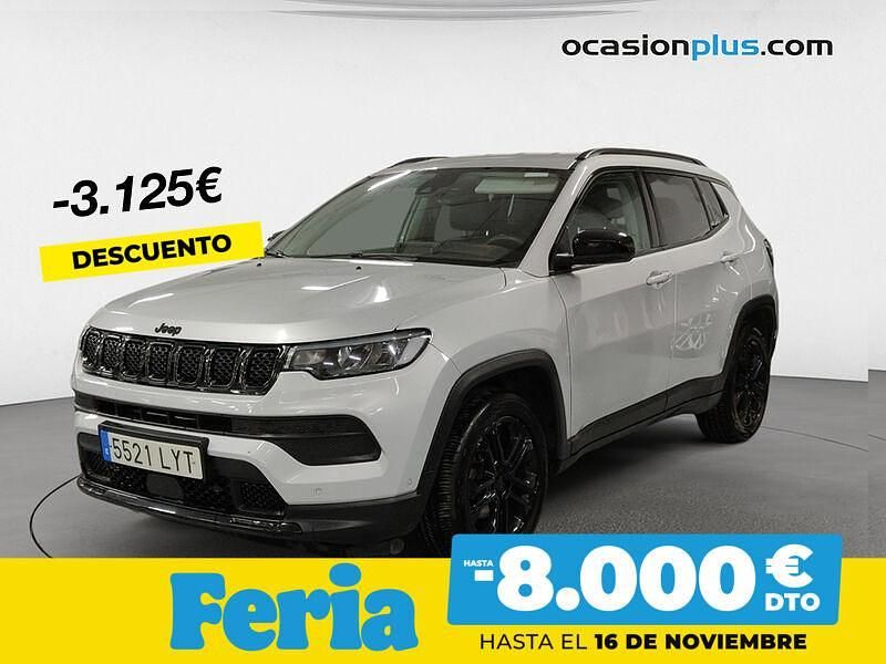 Negro Usado 2022 Jeep Compass Night Eagle SUV | 21.950 € (Un poco caro) - Imagen 1/4