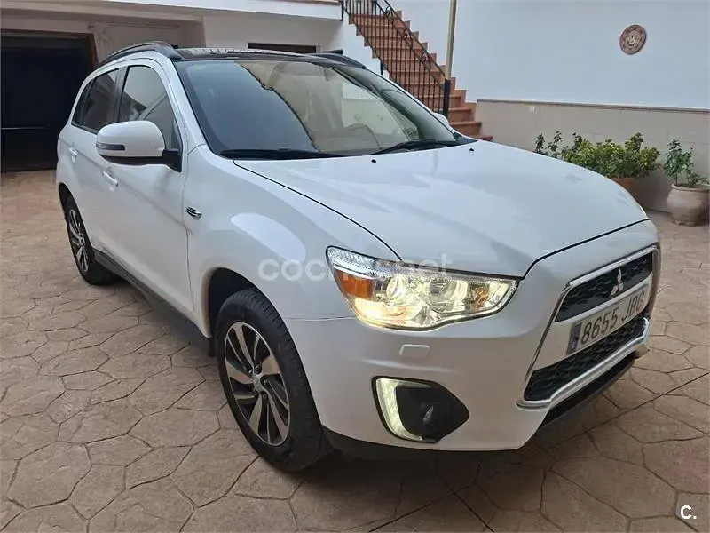 Usado Mitsubishi ASX 116 CV (85 kW) 2014 Blanco SUV