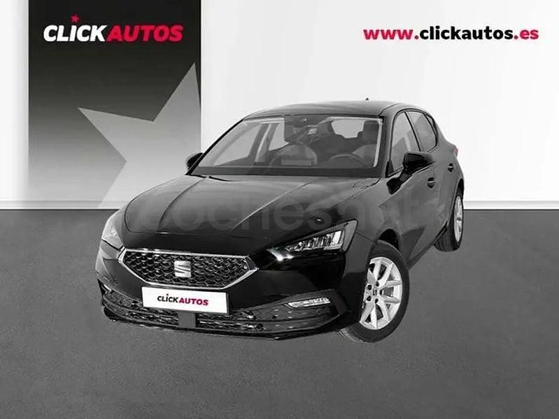Usado Seat Leon Style 116 CV (85 kW) 2025 Negro Berlina