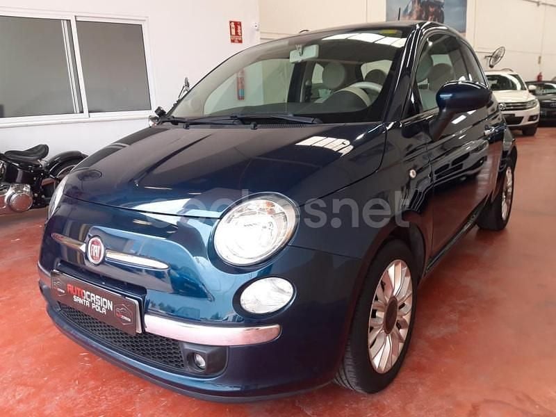 Azul Usado 2015 Fiat 500 Lounge Berlina | 7500 € (Precio justo) - Imagen 1/4