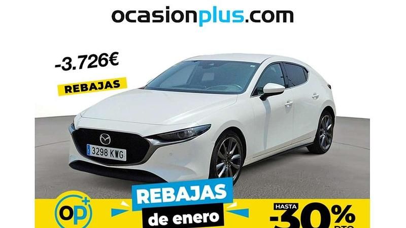 Usado Mazda 3 122 CV (89 kW) 2019 Blanco Utilitario