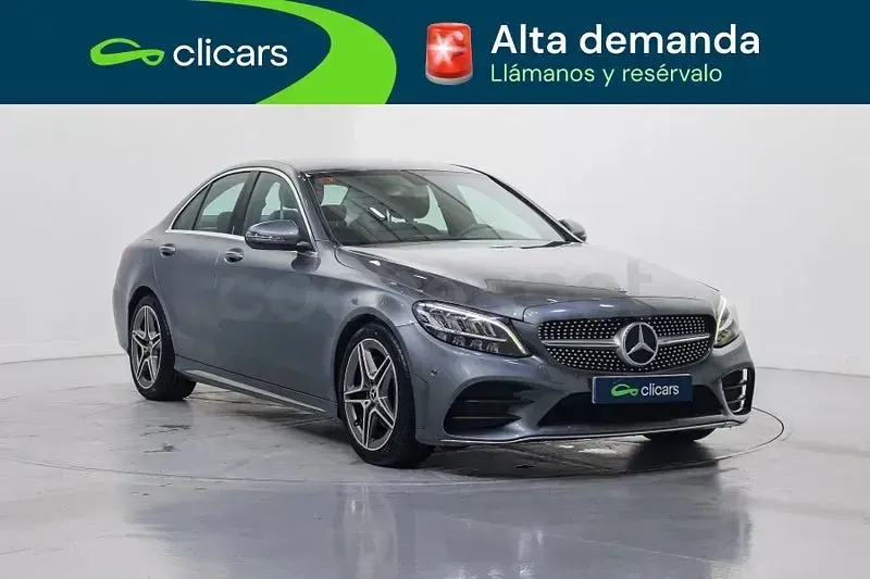 Käytetty Mercedes C220 200 HP (147 kW) 2019 Harmaa Sedan