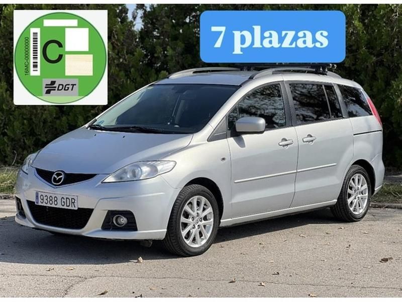 Plateado Usado 2008 Mazda 5 Active Monovolumen | 6990 € (Caro) - Imagen 1/4