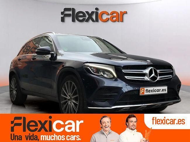 Azul Usado 2018 Mercedes GLC250 SUV | 31.990 € (Un poco caro) - Imagen 1/4