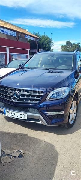 Azul Usado 2015 Mercedes ML250 SUV | 24.900 € (Precio justo) - Imagen 1/4