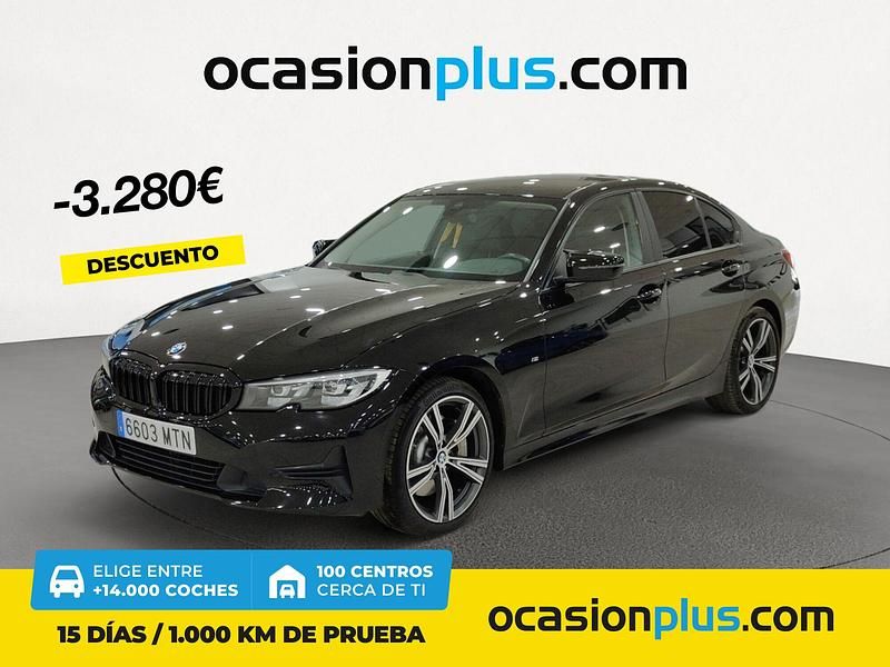 Negro Usado 2019 BMW 330 Berlina | 31.470 € (Un poco caro) - Imagen 1/4