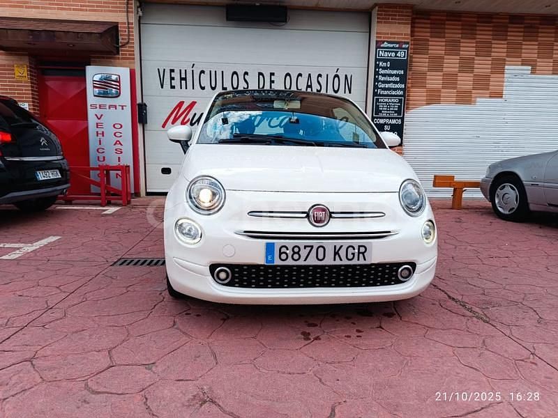 Blanco Usado 2019 Fiat 500 Pop Berlina | 9100 € (Precio justo) - Imagen 1/4