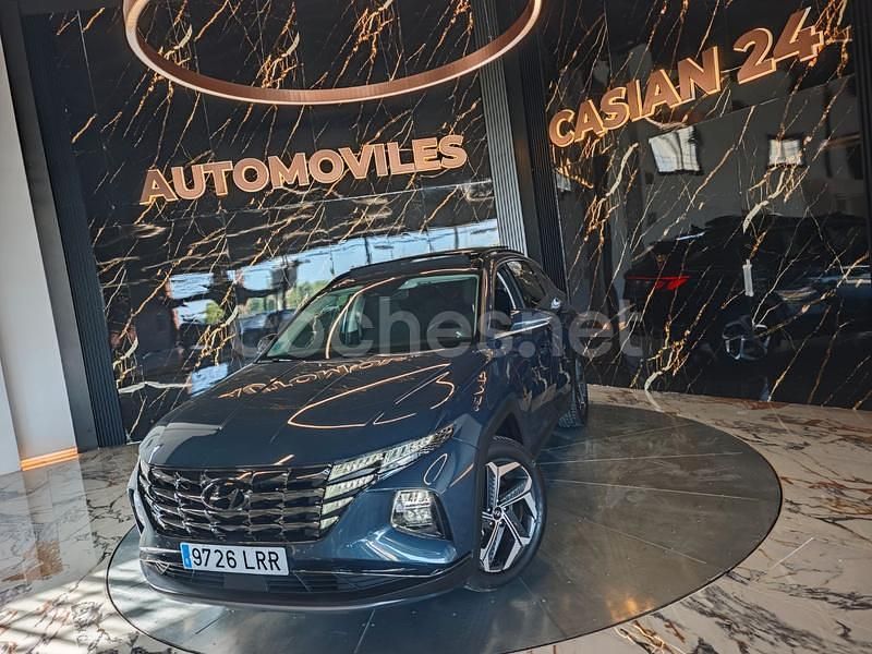 Gris / plata Usado 2021 Hyundai Tucson Style SUV | 23.500 € (Precio justo) - Imagen 1/4