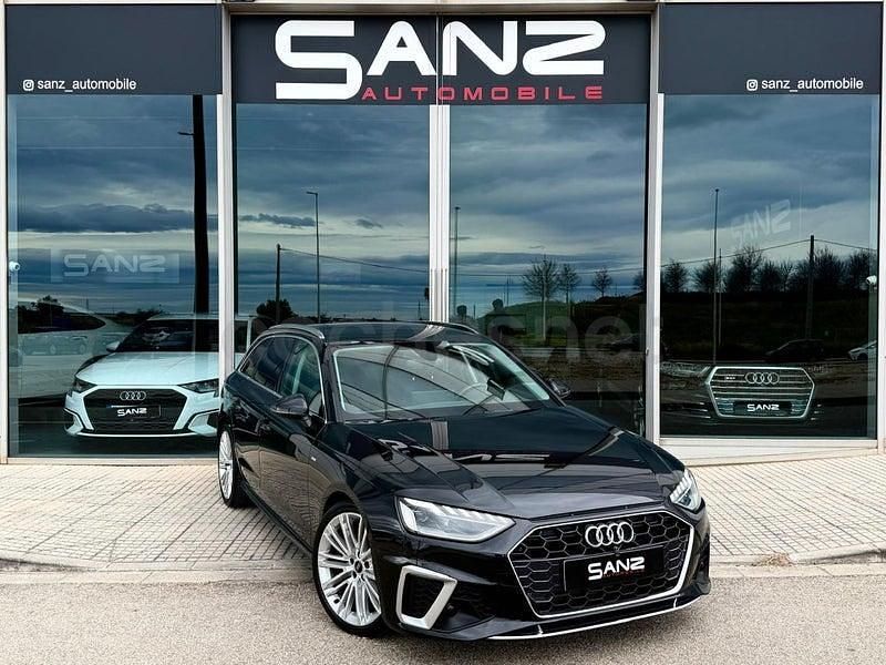 Usado Audi A4 S-Line 204 CV (150 kW) 2021 Negro Familiar