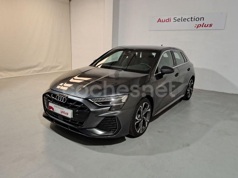 Gris / plata Usado 2024 Audi A3 Sportback e-tron S-Line Berlina | 35.500 € (Caro) - Imagen 1/4