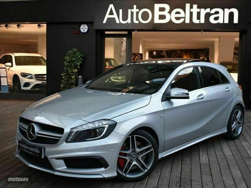Usado Mercedes A45 AMG AMG 360 CV (264 kW) 2013 Plateado Berlina