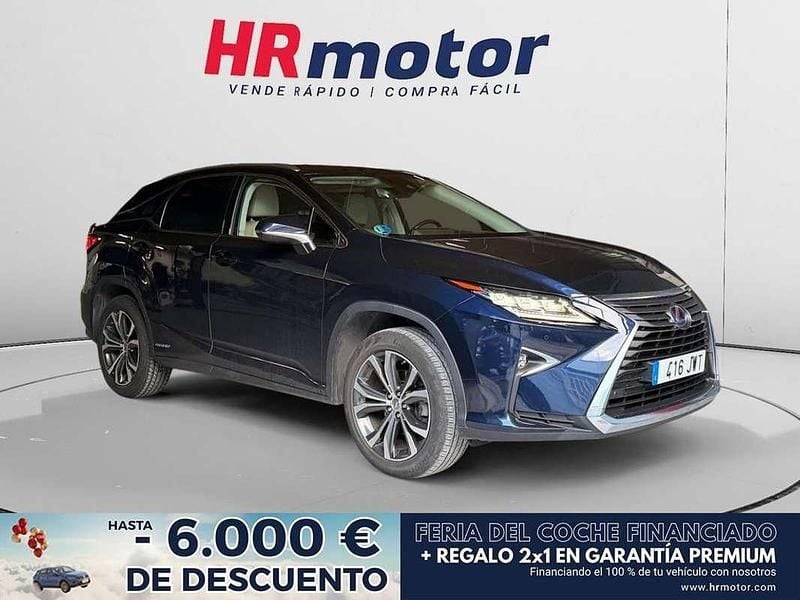 Azul Usado 2017 Lexus RX450h SUV | 28.890 € (Super precio) - Imagen 1/4