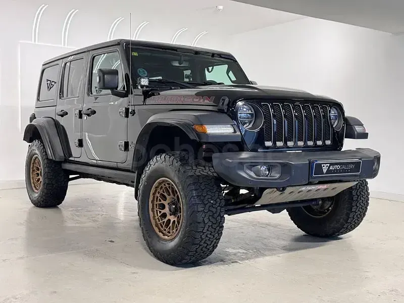 Usado Jeep Wrangler Rubicon 200 CV (147 kW) 2020 Negro SUV