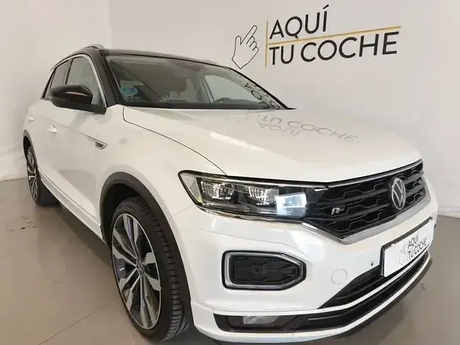 Usado VW T-Roc R-line 150 CV (110 kW) 2022 Blanco SUV