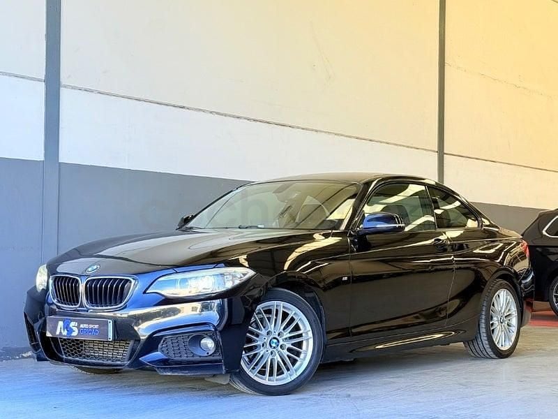 Usado BMW 218 Comfort Edition 150 CV (110 kW) 2015 Negro Coupe