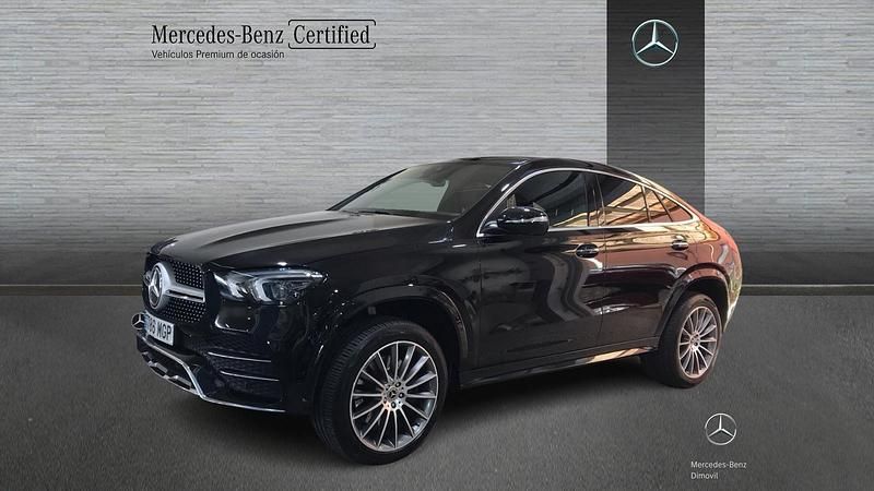 Usado Mercedes GLE300 AMG line 272 CV (200 kW) 2023 Negro obsidiana Coupe