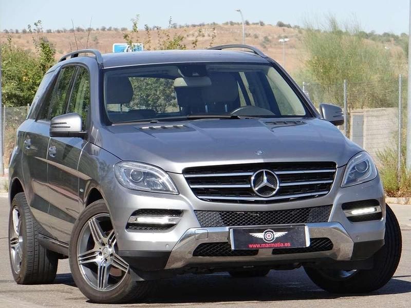 Gris / plata Usado 2012 Mercedes ML250 SUV | 18.990 € (Buen precio) - Imagen 1/4