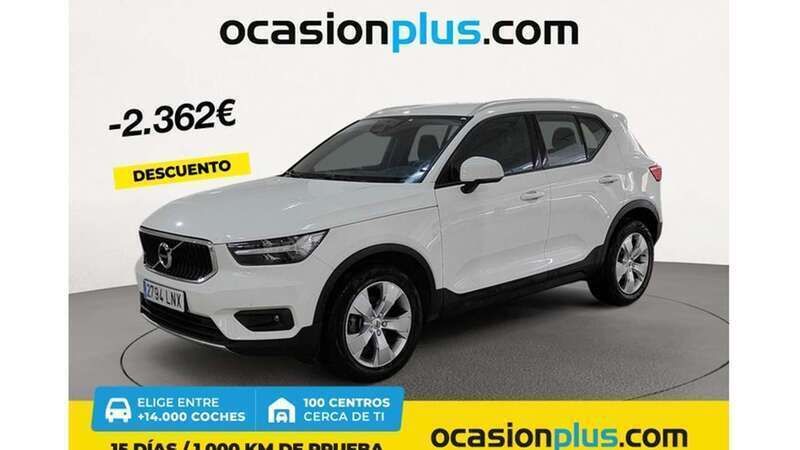 Blanco Usado 2021 Volvo XC40 Momentum SUV | 23.628 € (Precio justo) - Imagen 1/4
