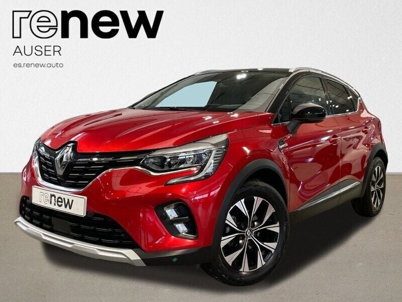 Rojo deseo con techo negro Usado 2023 Renault Captur Techno SUV | 20.450 € (Precio justo) - Imagen 1/4