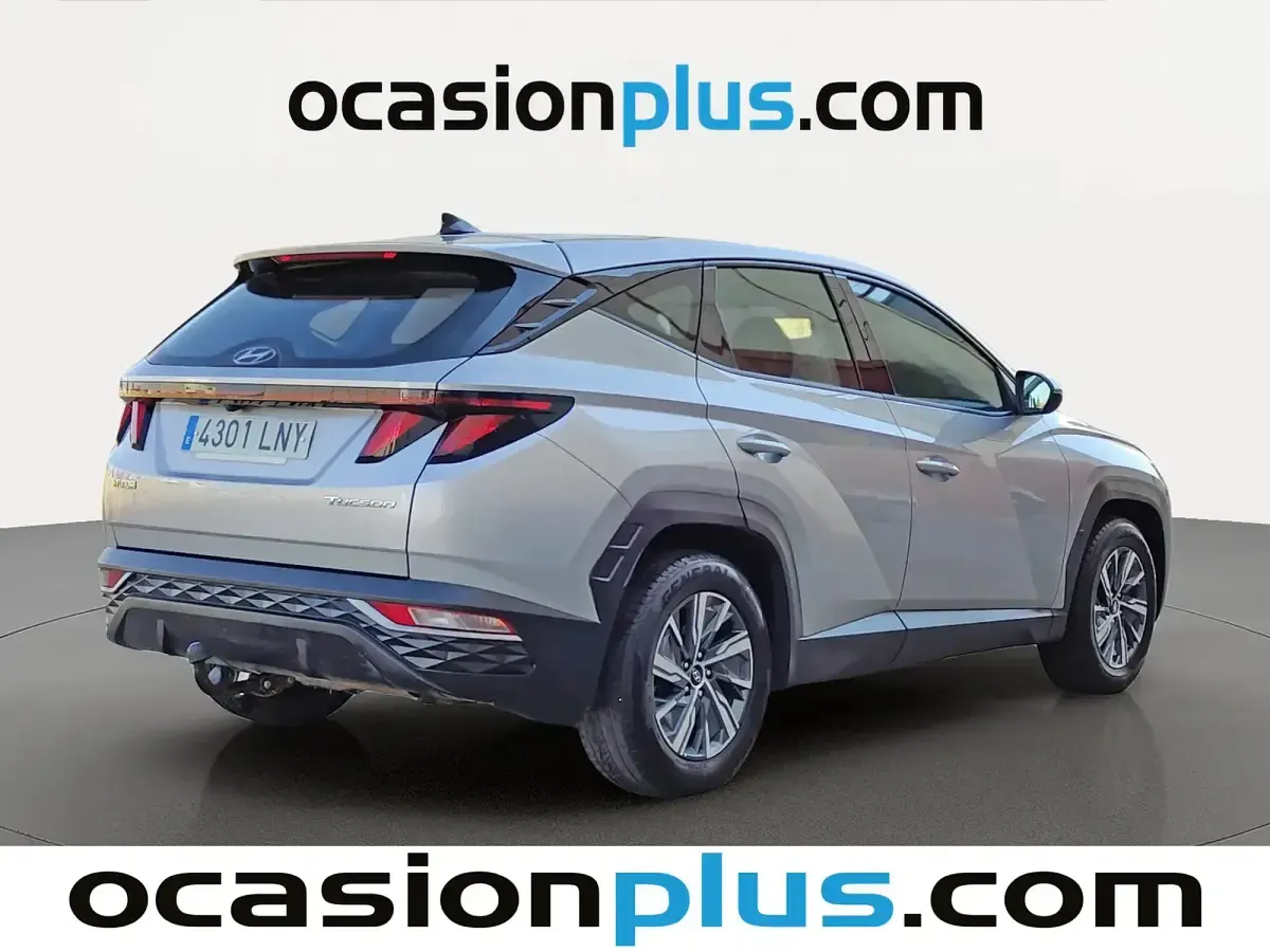 Usado Hyundai Tucson 150 CV (110 kW) 2021 Gris SUV