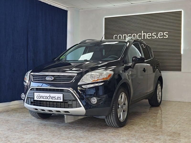 Usado Ford Kuga Titanium 136 CV (100 kW) 2010 Negro SUV