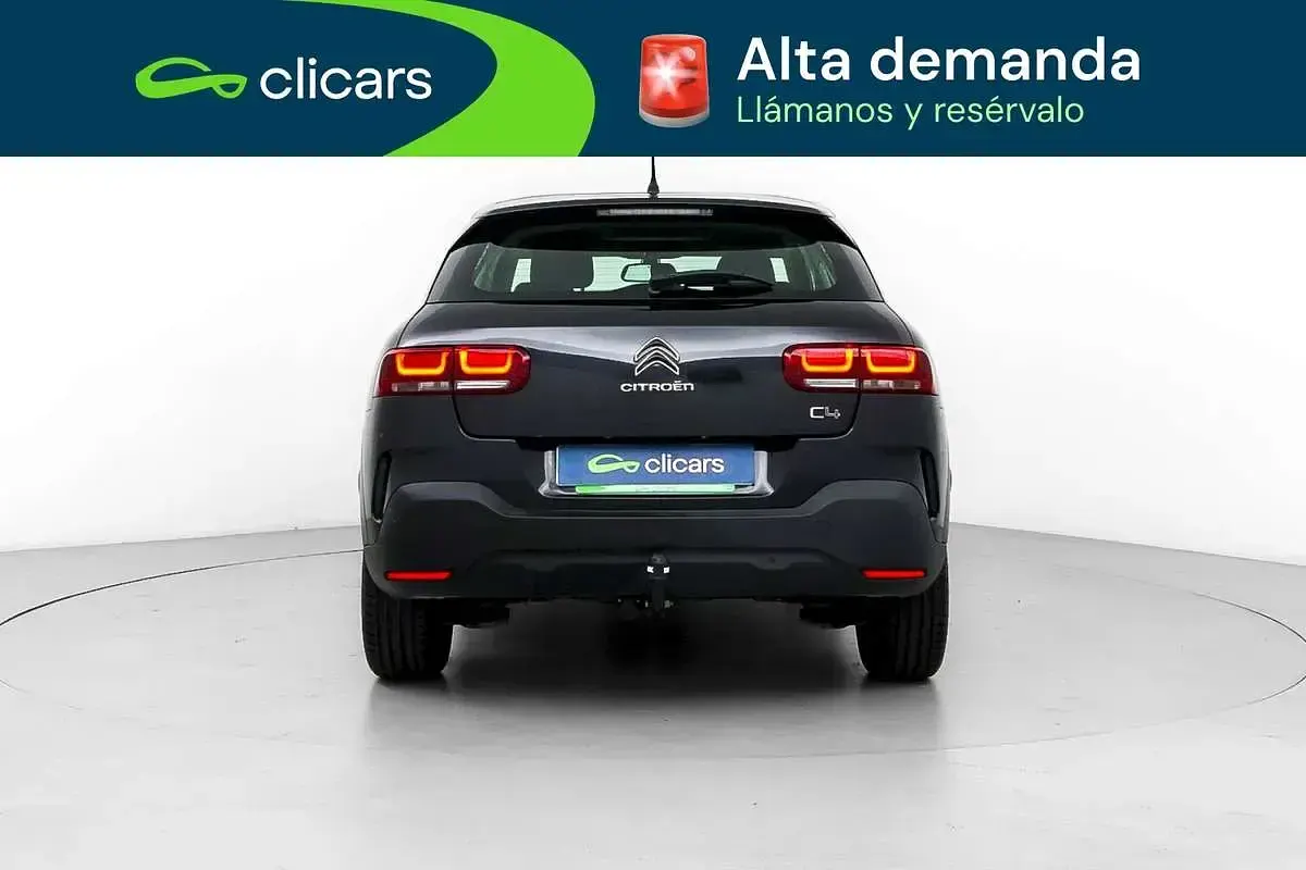 Usado Citroën C4 Cactus Feel 99 CV (72 kW) 2020 Negro Utilitario