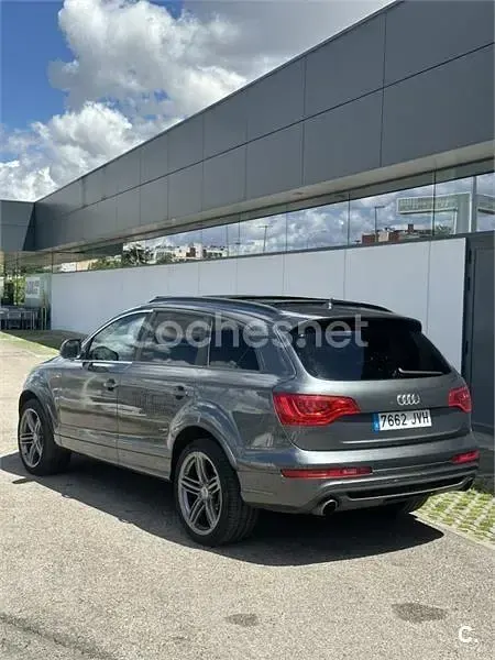 Usado Audi Q7 Ambition 245 CV (180 kW) 2014 Gris / plata SUV