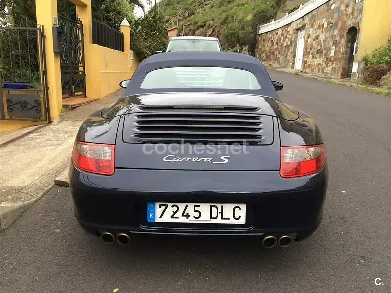 Usado Porsche 911 Carrera S Cabriolet 355 CV (261 kW) 2005 Azul Descapotable