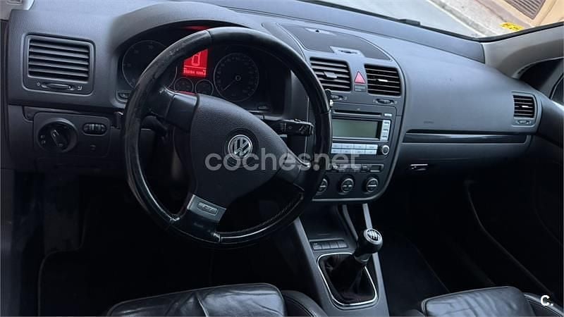 Usado VW Golf VI Sportline 140 CV (102 kW) 2008 Negro Utilitario