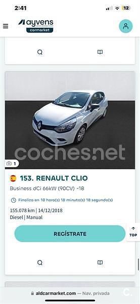 Begagnad Renault Clio IV LIMITED 90 HK (66 kW) 2018 Vit Sedan