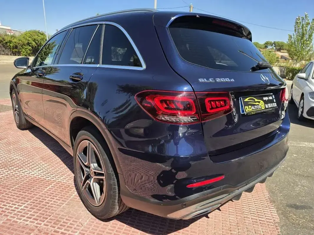 Usado Mercedes GLC220 194 CV (142 kW) 2020 Azul SUV