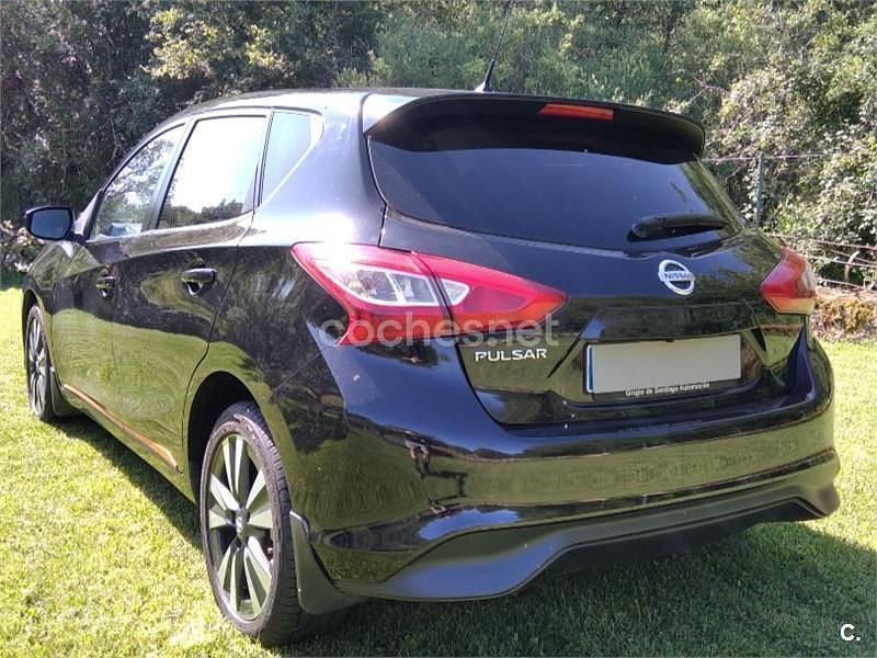 Usado Nissan Pulsar N-TEC 115 CV (84 kW) 2016 Negro Utilitario