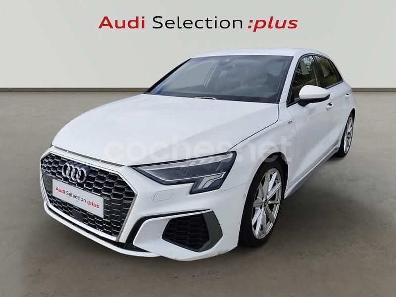 Blanco Usado 2021 Audi A3 S-Line Berlina | 25.500 € (Buen precio) - Imagen 1/4