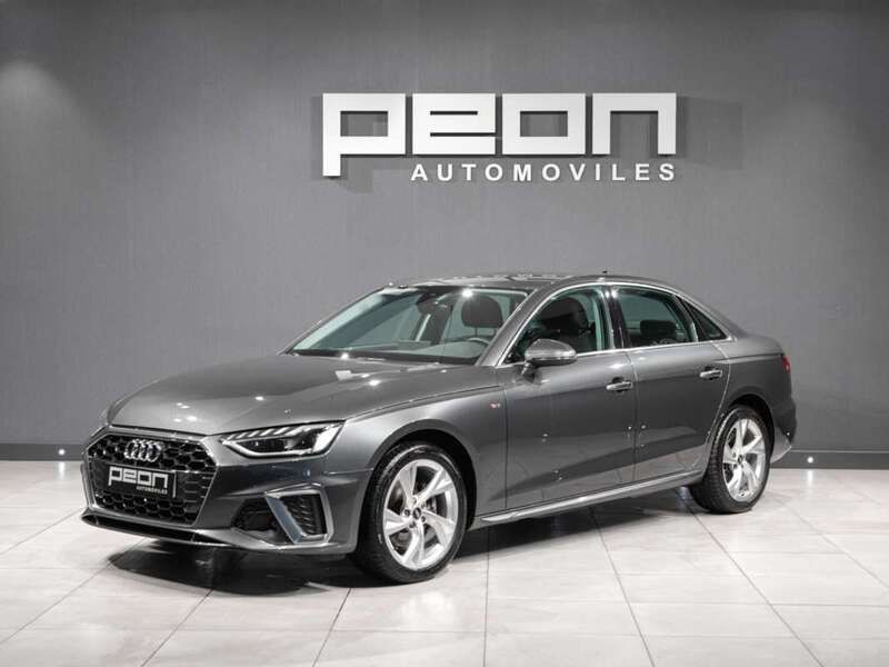 Gris Usado 2021 Audi A4 S-Line Berlina | 27.500 € (Precio justo) - Imagen 1/4