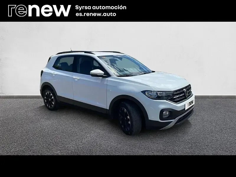 Usado VW T-Cross Advance 110 CV (80 kW) 2021 Blanco SUV